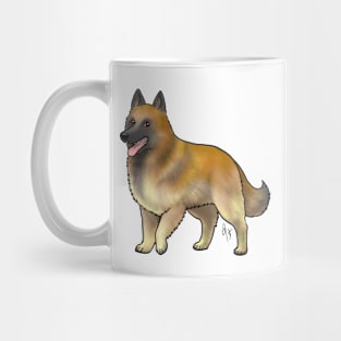 Dog - Belgian Tervuren - Fawn and Black Mug